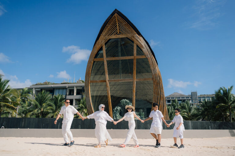 INDRA’S FAMILY AT APURVA KEMPINSKI BALI